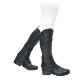 Dublin Chaps Stretch Fit Noir/Patent Piping Dublin Chaps Stretch Fit Noir/Patent Piping