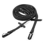 Schockemöhle Rênes Neo Line Clip Noir/Argent Schockemöhle Rênes Neo Line Clip Noir/Argent