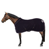 HKM Couverture Polaire avec Col Bleu Foncé HKM Couverture Polaire avec Col Bleu Foncé