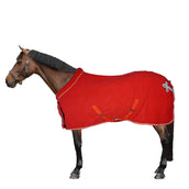 HKM Couverture Polaire avec Col Rouge HKM Couverture Polaire avec Col Rouge