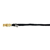 Eskadron Corde pour Licol Classic Messing Mousqueton Anti-panique Noir Eskadron Corde pour Licol Classic Messing Mousqueton Anti-panique Noir