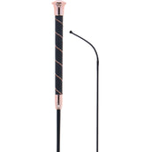 BR Cravache de Dressage Orion Noir/Rosé BR Cravache de Dressage Orion Noir/Rosé