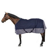 EQUITHÈME Turnout Rug Tyrex 600D 300g Marine/Gris Dots EQUITHÈME Turnout Rug Tyrex 600D 300g Marine/Gris Dots