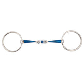 BR Mors de Filet Sweet Iron Double Brisure 14mm BR Mors de Filet Sweet Iron Double Brisure 14mm