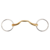 BR Mors de Filet Caoutchouc Soft Contact 14mm Non Brisé BR Mors de Filet Caoutchouc Soft Contact 14mm Non Brisé