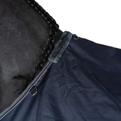 EQUITHÈME Couverture d'Extérieur Tyrex 600 D Fleece 0g Polaire Bleu Marine/Gris EQUITHÈME Couverture d'Extérieur Tyrex 600 D Fleece 0g Polaire Bleu Marine/Gris