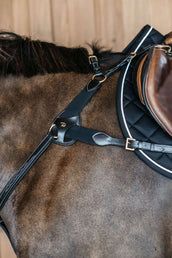 Dyon Collier de Chasse 5 points Élastique Noir Dyon Collier de Chasse 5 points Élastique Noir