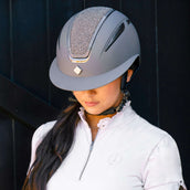Imperial Riding Bombe IRHOlania Deluxe Big Visor Gris Imperial Riding Bombe IRHOlania Deluxe Big Visor Gris