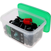 Agradi Power Isolateurs Anneau dans Seau Outil Perceuse 100 Pièces Noir Agradi Power Isolateurs Anneau dans Seau Outil Perceuse 100 Pièces Noir