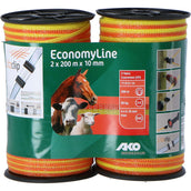 Ako Ruban de Clôture Economyline Double Pack Jaune orange Ako Ruban de Clôture Economyline Double Pack Jaune orange