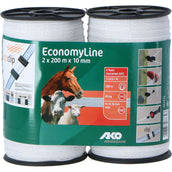 Ako Ruban de Clôture Economyline Double Pack Blanc Ako Ruban de Clôture Economyline Double Pack Blanc