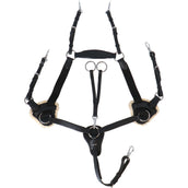 HORKA 5 Point Collier de Chasse Elastique Noir/Argent HORKA 5 Point Collier de Chasse Elastique Noir/Argent