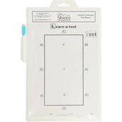 Shires Tableau Test de Dressage Blanc Shires Tableau Test de Dressage Blanc
