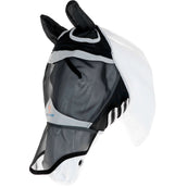 Shires Masque Anti-Mouches avec Oreilles et Nez Fine Mesh Noir Shires Masque Anti-Mouches avec Oreilles et Nez Fine Mesh Noir