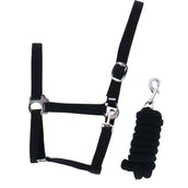 Riding World Ensemble Licol Club avec Corde Noir Riding World Ensemble Licol Club avec Corde Noir