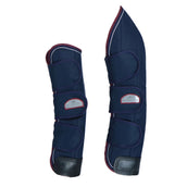 EQUITHÈME Guêtres de Transport 1200D Marine bleu/Bordeaux/blanc EQUITHÈME Guêtres de Transport 1200D Marine bleu/Bordeaux/blanc
