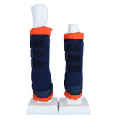 HORKA Guêtres de Transport/Écurie Bleu/Orange HORKA Guêtres de Transport/Écurie Bleu/Orange