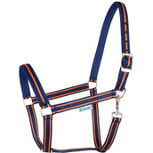 Bucas Licol Dublin Poulain Bleu Marine/Orange Bucas Licol Dublin Poulain Bleu Marine/Orange