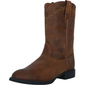 Ariat Bottes Western Heritage Roper Femme Marron Ariat Bottes Western Heritage Roper Femme Marron