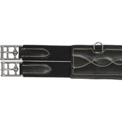 LJ-Leathers Sangle Cuir Anatomique Noir LJ-Leathers Sangle Cuir Anatomique Noir