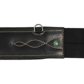LJ-Leathers Sangle Cuir Anatomique Noir LJ-Leathers Sangle Cuir Anatomique Noir