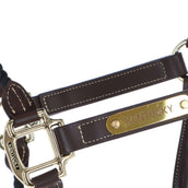 Kentucky Licol en Cuir et Corde Noir Kentucky Licol en Cuir et Corde Noir
