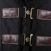 Kentucky Couverture en Coton Noir Kentucky Couverture en Coton Noir