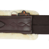 Kentucky Sangle Bavette Sheepskin Special pour le Saut Marron Kentucky Sangle Bavette Sheepskin Special pour le Saut Marron