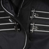 HKM Couverture Imperméable High Neck Innsbruck Modèle Lisse 0g Noir HKM Couverture Imperméable High Neck Innsbruck Modèle Lisse 0g Noir