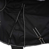 HKM Couverture Imperméable High Neck Innsbruck Modèle Lisse 0g Noir HKM Couverture Imperméable High Neck Innsbruck Modèle Lisse 0g Noir