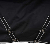 HKM Couverture Imperméable High Neck Innsbruck Modèle Lisse 0g Noir HKM Couverture Imperméable High Neck Innsbruck Modèle Lisse 0g Noir