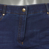 Dublin Pantalon d'Équitation Shona Full Suede Sheet Blue Denim/Navy Dublin Pantalon d'Équitation Shona Full Suede Sheet Blue Denim/Navy