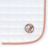Harry's Horse Tapis de Selle Reverso Logo Competition Dressur Blanc/Rosegold Harry's Horse Tapis de Selle Reverso Logo Competition Dressur Blanc/Rosegold