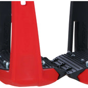 Freejump Étriers Soft Up Pro Plus Noir/Rouge Freejump Étriers Soft Up Pro Plus Noir/Rouge