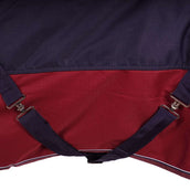 EQUITHÈME Couverture d'Extérieur Tyrex 1200D 0g Marine/Bordeaux EQUITHÈME Couverture d'Extérieur Tyrex 1200D 0g Marine/Bordeaux
