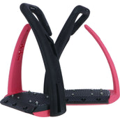 Freejump Étriers Soft Up Pro Plus Noir/Rose Freejump Étriers Soft Up Pro Plus Noir/Rose
