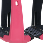 Freejump Étriers Soft Up Pro Plus Noir/Rose Freejump Étriers Soft Up Pro Plus Noir/Rose