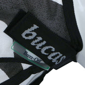 Bucas Buzz-Off Masque Anti-Mouches Deluxe avec Oreilles Zebra Bucas Buzz-Off Masque Anti-Mouches Deluxe avec Oreilles Zebra