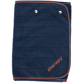 Bucas Fleece Shawl Therapy Bleu Marine/Orange Bucas Fleece Shawl Therapy Bleu Marine/Orange