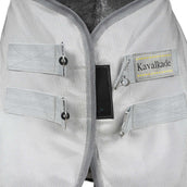 Kavalkade Couverture Anti-Mouches avec Couvre-cou Amovible Gris Kavalkade Couverture Anti-Mouches avec Couvre-cou Amovible Gris