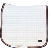 ANKY Tapis de Selle Cotton Twill Dressage Blanc ANKY Tapis de Selle Cotton Twill Dressage Blanc