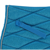 HB Tapis de Selle Sparkling Glitter Shetland Sea Blue HB Tapis de Selle Sparkling Glitter Shetland Sea Blue