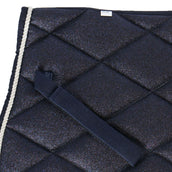 HB Tapis de Selle Sparkling Glitter Shetland Marin HB Tapis de Selle Sparkling Glitter Shetland Marin