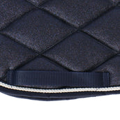 HB Tapis de Selle Sparkling Glitter Shetland Marin HB Tapis de Selle Sparkling Glitter Shetland Marin