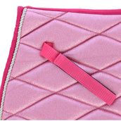 HB Tapis de Selle Sparkling Glitter Shetland Rose HB Tapis de Selle Sparkling Glitter Shetland Rose