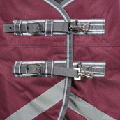 WeatherBeeta Couverture d'Hiver ComFiTec Plus Dynamic II Standard Neck Medium 220g Maroon/Gris/Blanc WeatherBeeta Couverture d'Hiver ComFiTec Plus Dynamic II Standard Neck Medium 220g Maroon/Gris/Blanc
