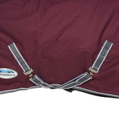 WeatherBeeta Couverture d'Hiver ComFiTec Plus Dynamic II Standard Neck Medium 220g Maroon/Gris/Blanc WeatherBeeta Couverture d'Hiver ComFiTec Plus Dynamic II Standard Neck Medium 220g Maroon/Gris/Blanc