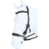 F.R.A. Hackamore Calli Stuk Hook Rênes en Cuir Havane F.R.A. Hackamore Calli Stuk Hook Rênes en Cuir Havane
