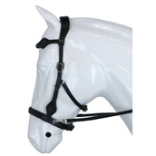 F.R.A. Bridon sans Mors Dandy Side Pull Rênes en Cuir Noir F.R.A. Bridon sans Mors Dandy Side Pull Rênes en Cuir Noir
