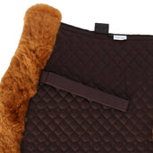 F.R.A. Tapis de Selle De Luxe Polyvalent Fourrure Complète Marron/Cappuccino F.R.A. Tapis de Selle De Luxe Polyvalent Fourrure Complète Marron/Cappuccino